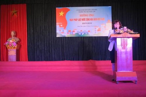 Tuyên truyền giáo dục pháp luật hưởng ứng ngày pháp luật nước cộng hòa xã hội chủ nghĩa Việt Nam năm 2016